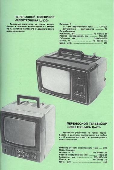 1981年蘇聯電子產品宣傳冊 顛覆西方對蘇聯科技